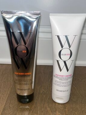COLOR WOW: Color Security Shampoo & Color Security Conditioner: New Sealed